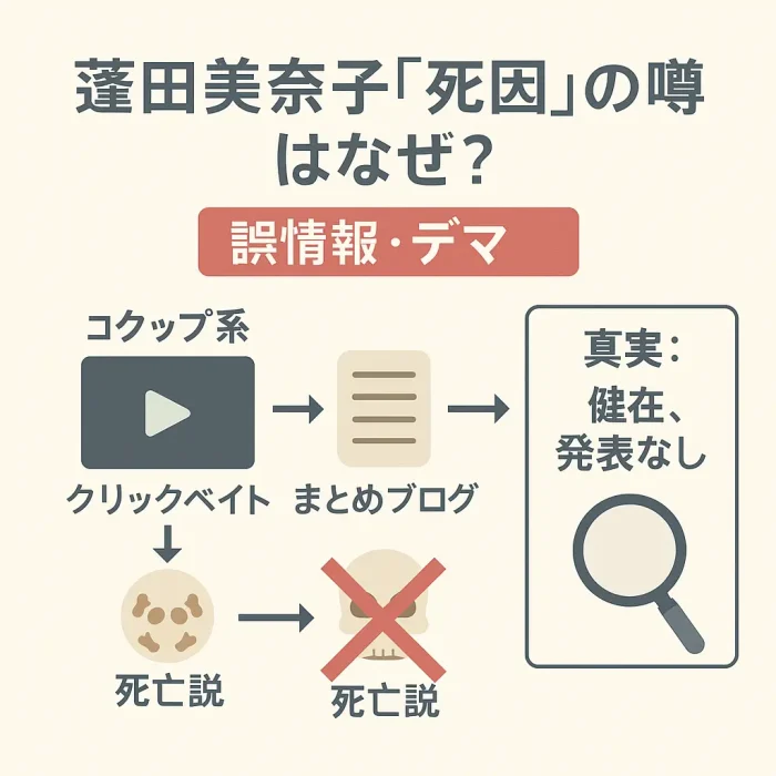 稲葉浩志の妻の蓬田美奈子「死因」の噂はなぜ? – 誤情報とデマの真相