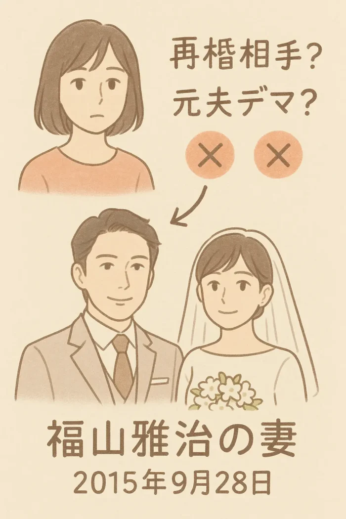 福山雅治と妻の吹石一恵のなぜ再婚相手や元夫デマ調査