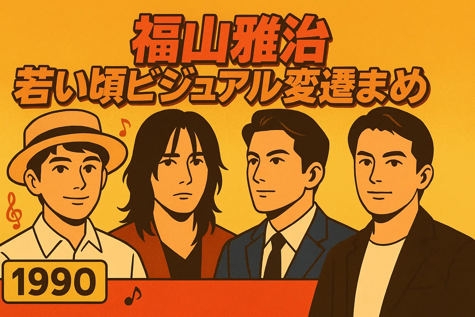 福山雅治の若い頃イケメンすぎ？昔のデビュー当時や全盛期画像？髪型？30代？