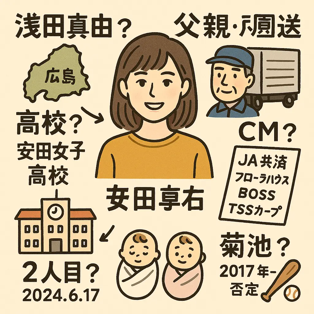 浅田真由の実家？父親？CM？高校？浅田運輸？2人目？菊池