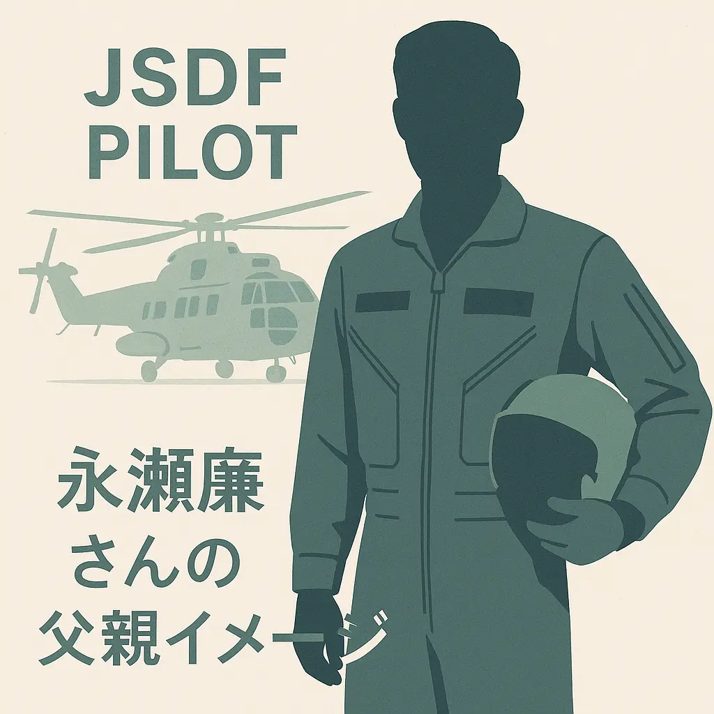 永瀬廉の父親がなぜ亡くなった理由？イケメン自衛隊？パイロット？出身を調査